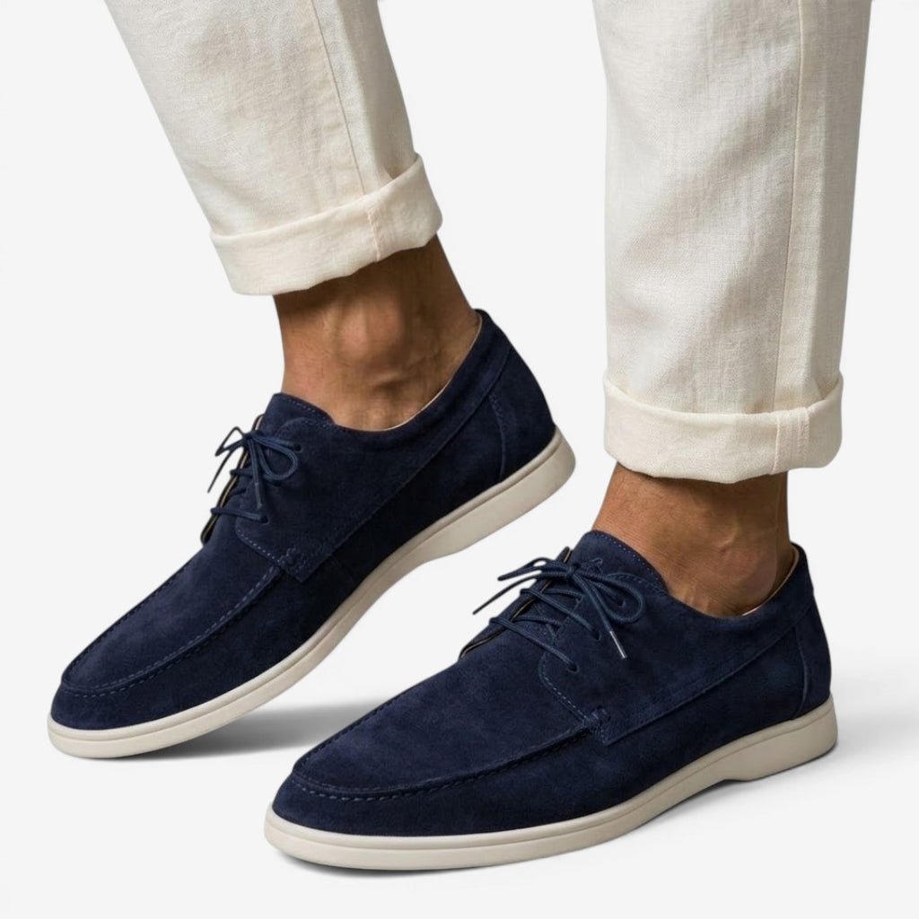 Jorvalore | Men's Suede Loafers for Smart Casual Summer Outfits
