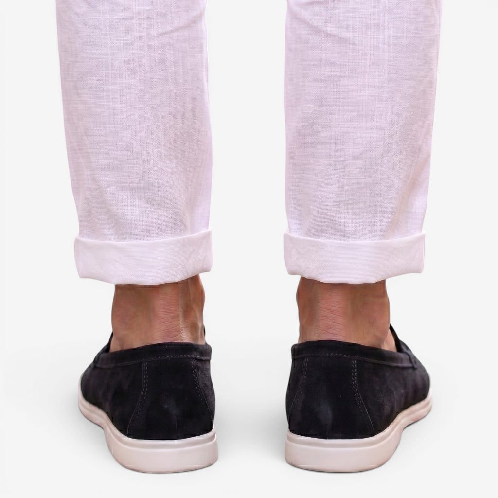 Jorvalore | Men’s Suede Loafers for Weddings and Formal Summer Events