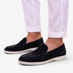 Jorvalore | Men’s Suede Loafers for Weddings and Formal Summer Events