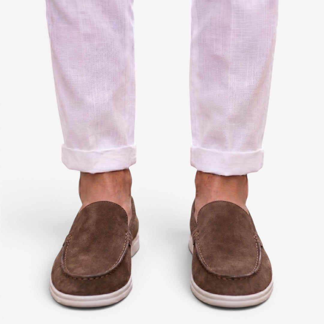 Jorvalore | Men’s Suede Loafers for Weddings and Formal Summer Events