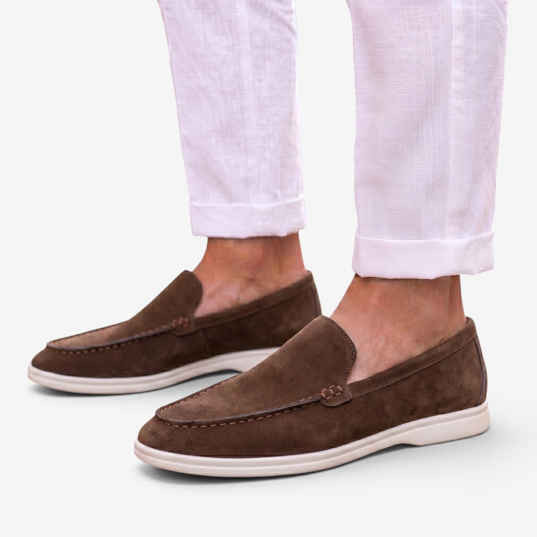 Jorvalore | Men’s Suede Loafers for Weddings and Formal Summer Events