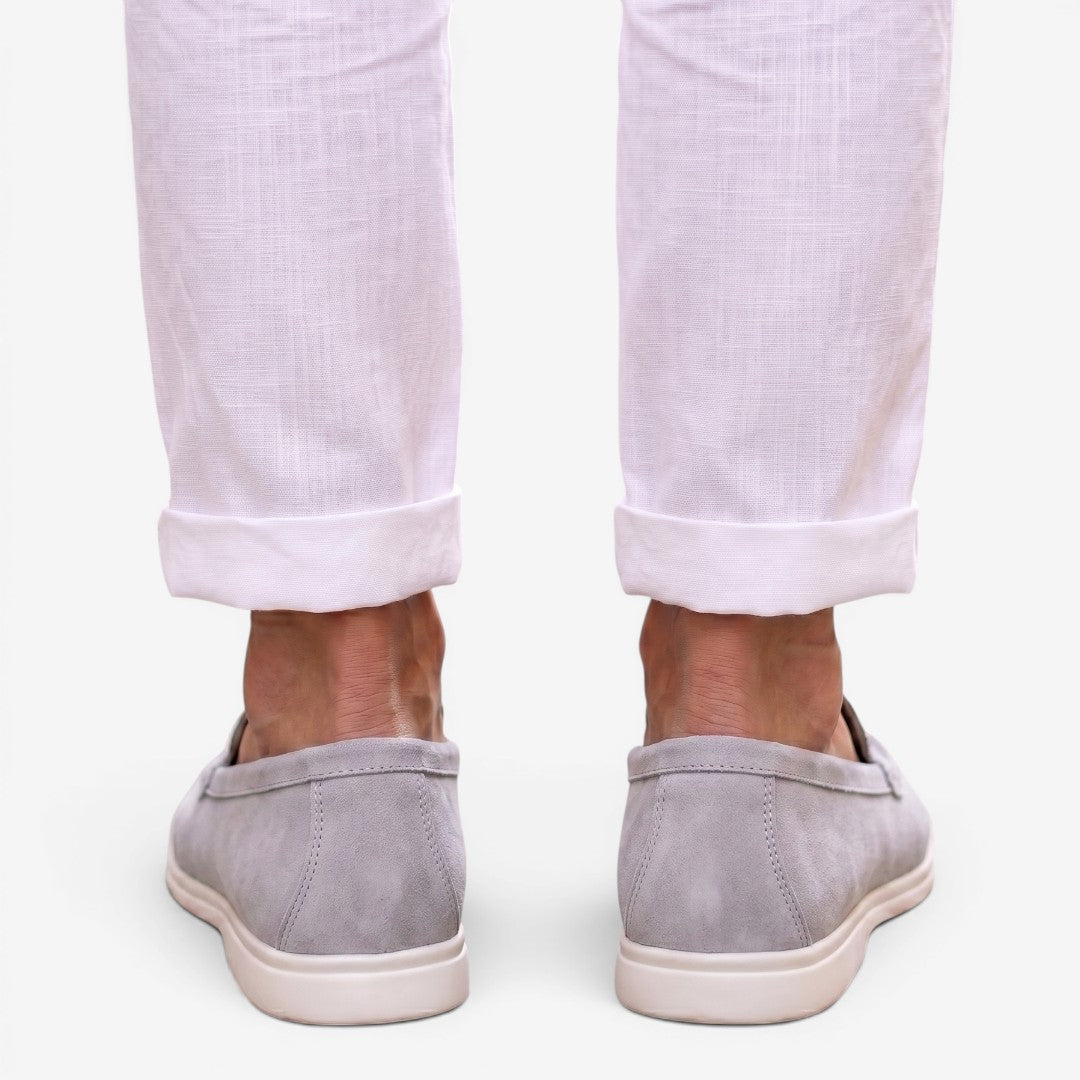 Jorvalore | Men’s Suede Loafers for Weddings and Formal Summer Events