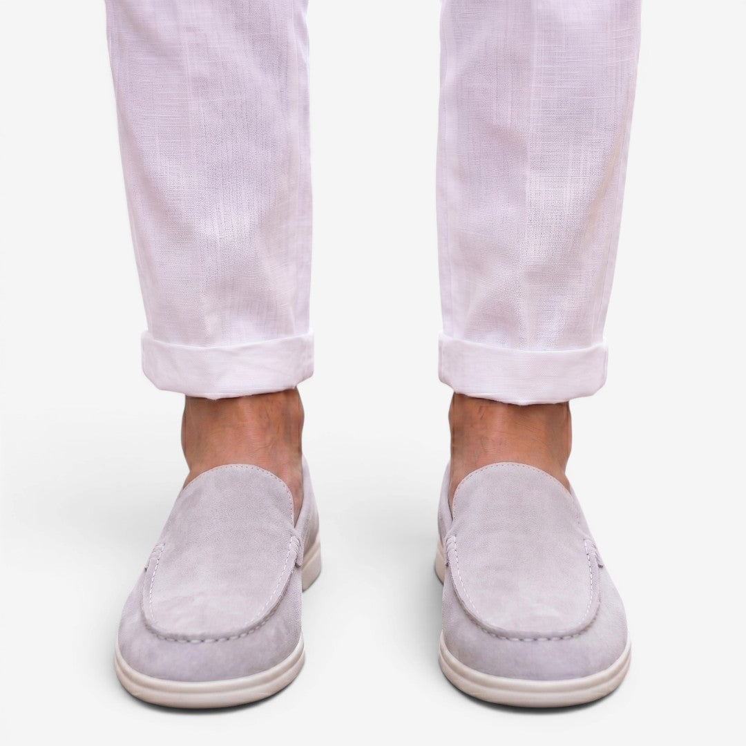 Jorvalore | Men’s Suede Loafers for Weddings and Formal Summer Events