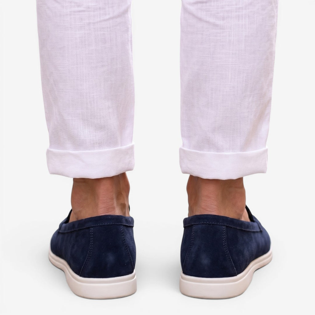 Jorvalore | Men’s Suede Loafers for Weddings and Formal Summer Events