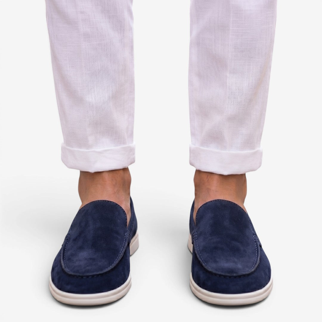Jorvalore | Men’s Suede Loafers for Weddings and Formal Summer Events