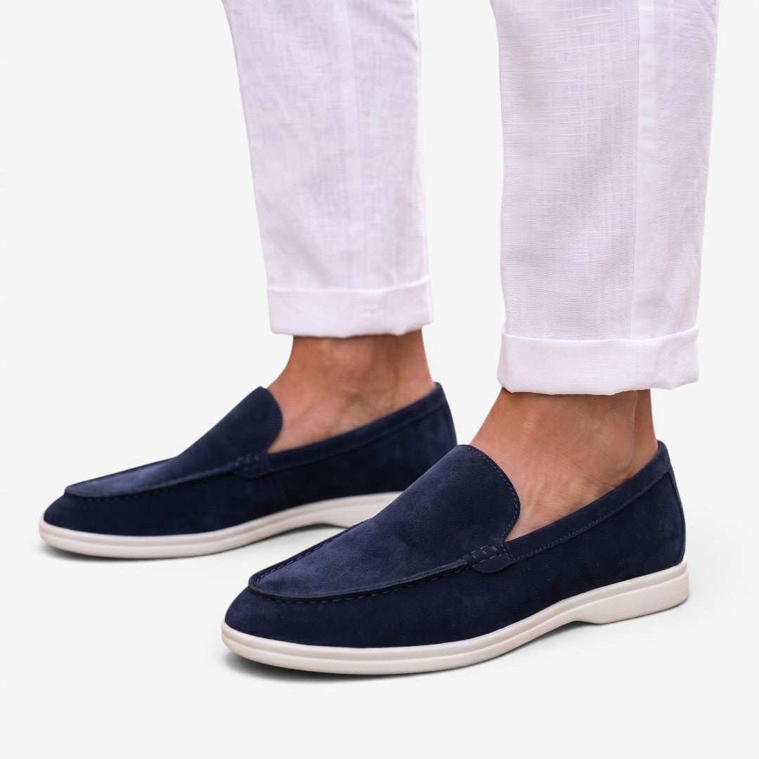Jorvalore | Men’s Suede Loafers for Weddings and Formal Summer Events