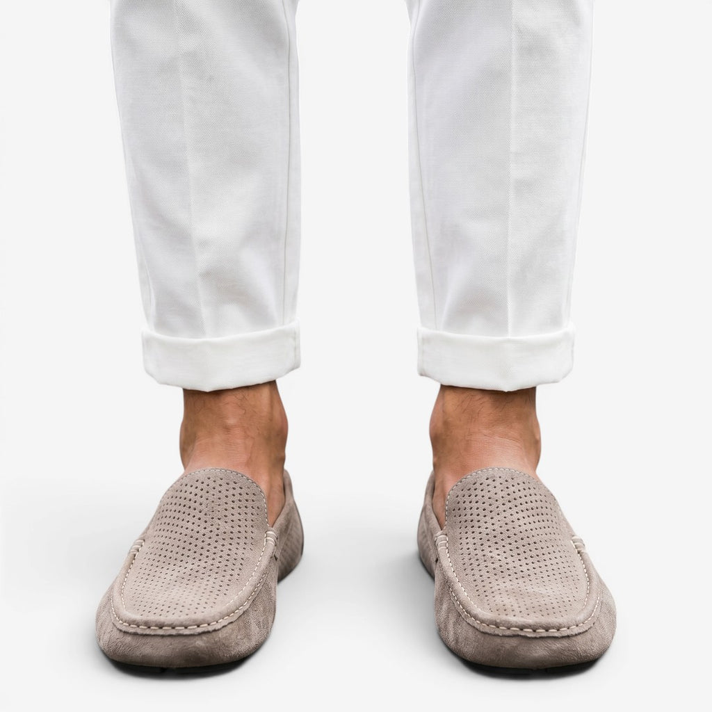 Jorvalore | Men’s Summer Loafers Breathable Slip-On Walking Shoes