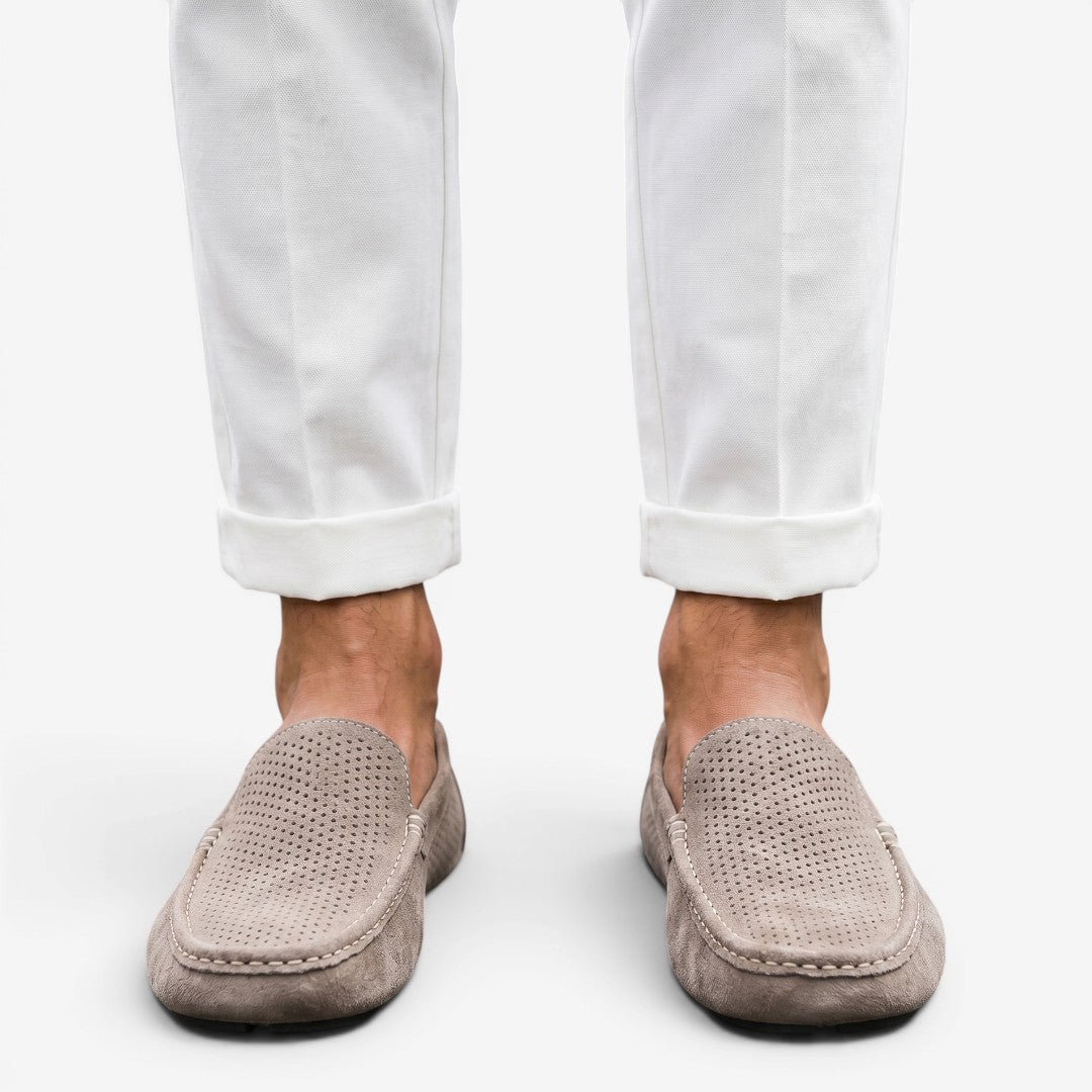 Jorvalore | Men’s Summer Loafers Breathable Slip-On Walking Shoes