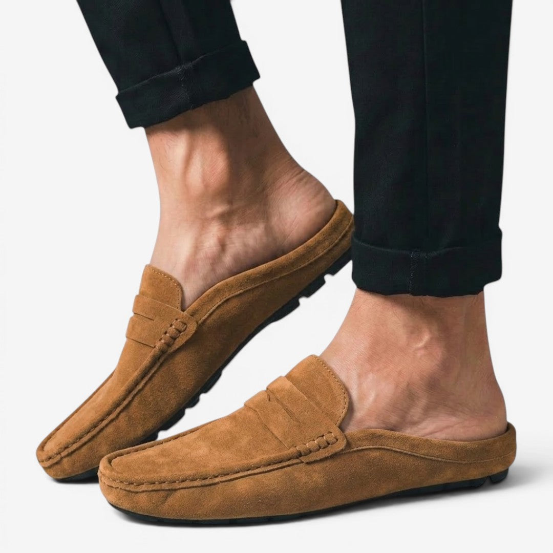 Jorvalore | Men's Summer Slip-On Loafers Breathable Lightweight Walking Shoes