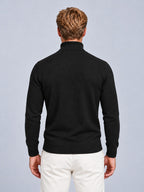 Jorvalore | Men’s Textured Roll-Neck Knit Jumper – Long Sleeve Winter Knitwear