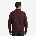 Jorvalore | Men’s Textured Stand Collar Jacket Lightweight Zip-Up