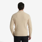Jorvalore | Men's Thick Knit Winter Jumper Warm Twisted Knitwear
