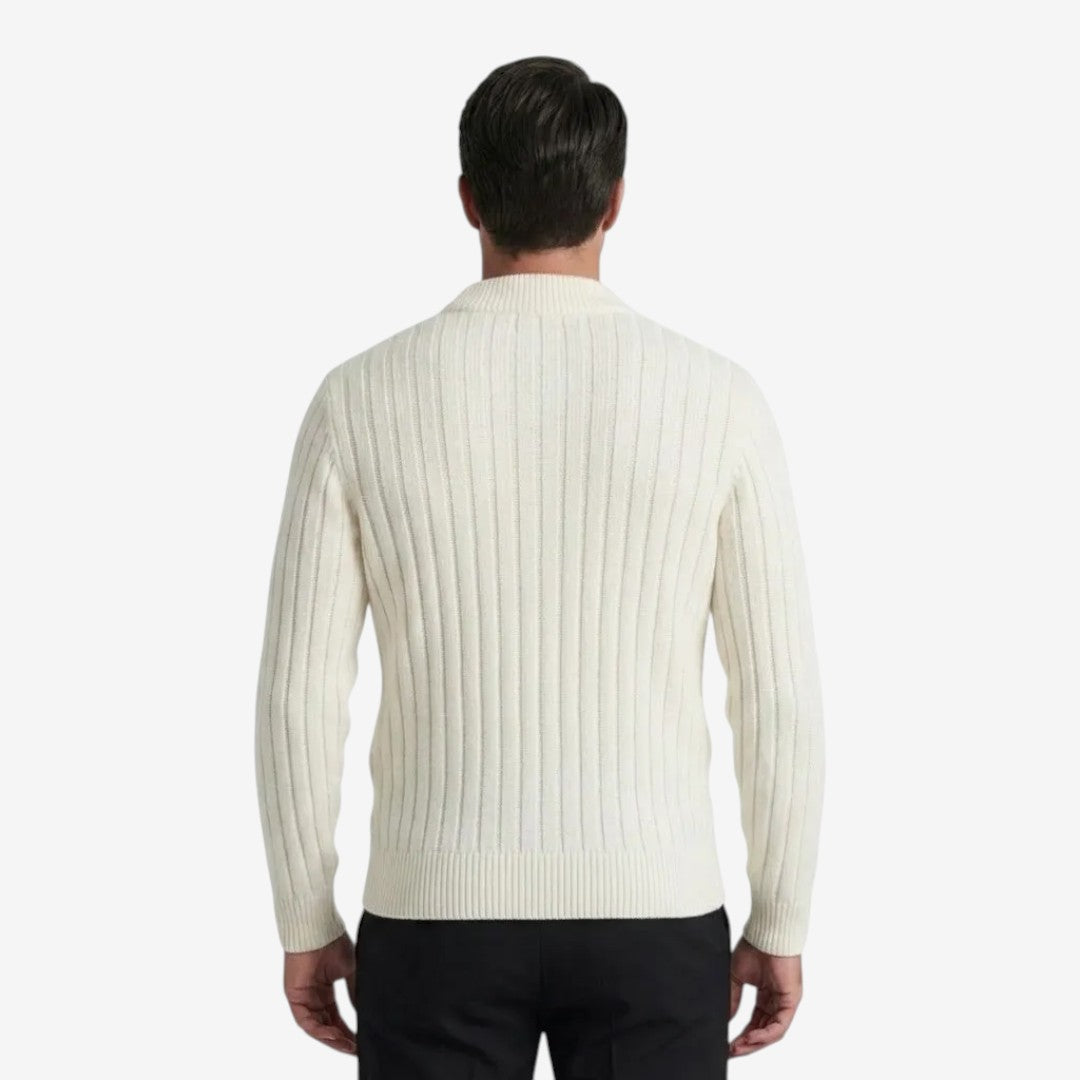 Jorvalore | Men's Thick Knit Winter Jumper Warm Twisted Knitwear