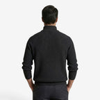 Jorvalore | Men's Thick Quarter Zip Knit Jumper for Autumn & Winter