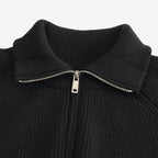 Jorvalore | Men's Thick Quarter Zip Knit Jumper for Autumn & Winter