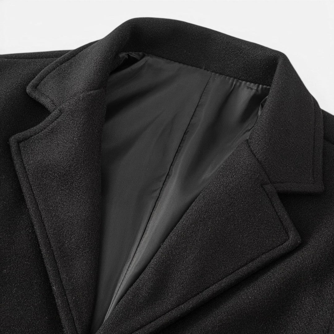Jorvalore | Men's Trench Coat Long Slim Fit Formal Winter Overcoat