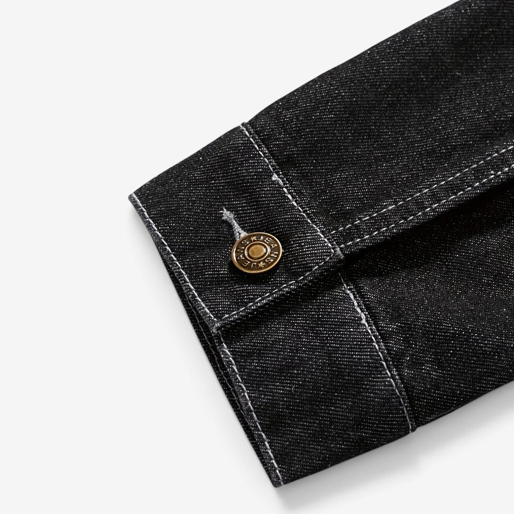 Jorvalore | Men’s Vintage Denim Jacket Slim Fit Classic Lapel