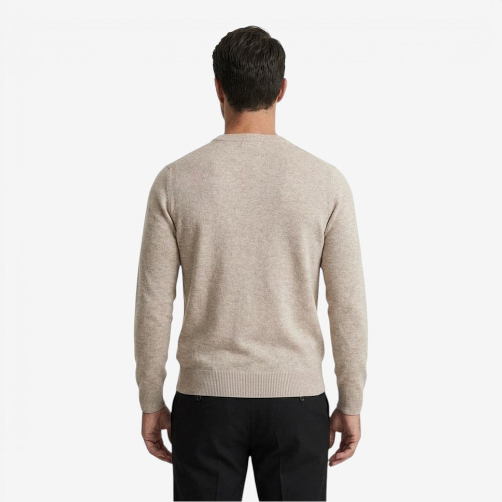 Jorvalore | Men's Warm Crew Neck Knit Jumper for Everyday Comfort