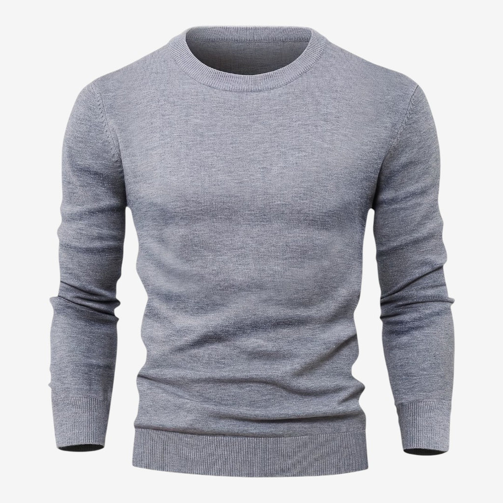 Jorvalore | Men's Warm Crew Neck Knit Jumper for Everyday Comfort