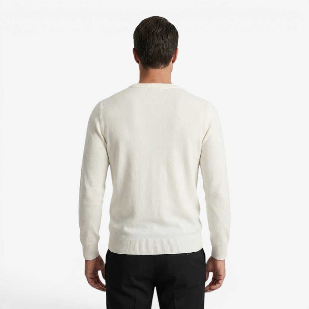 Jorvalore | Men's Warm Crew Neck Knit Jumper for Everyday Comfort