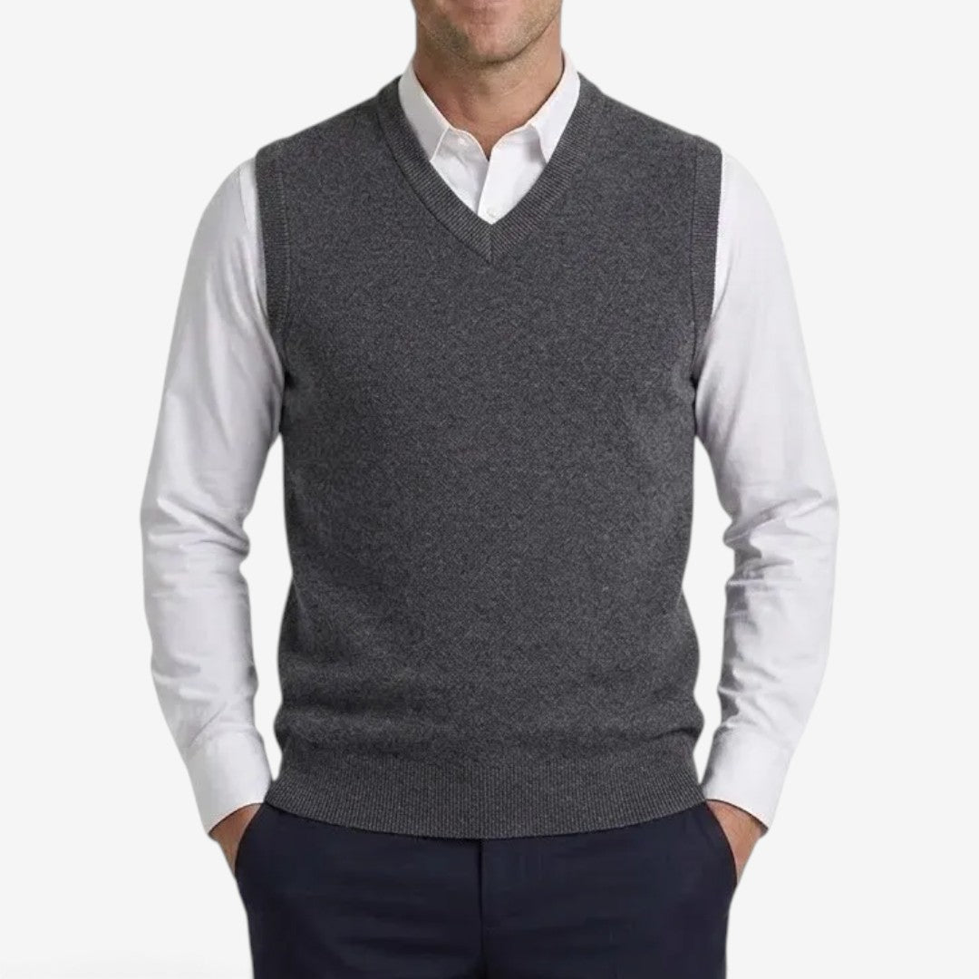 Jorvalore | Men's Warm Knit Slipover for Smart Casual Layering