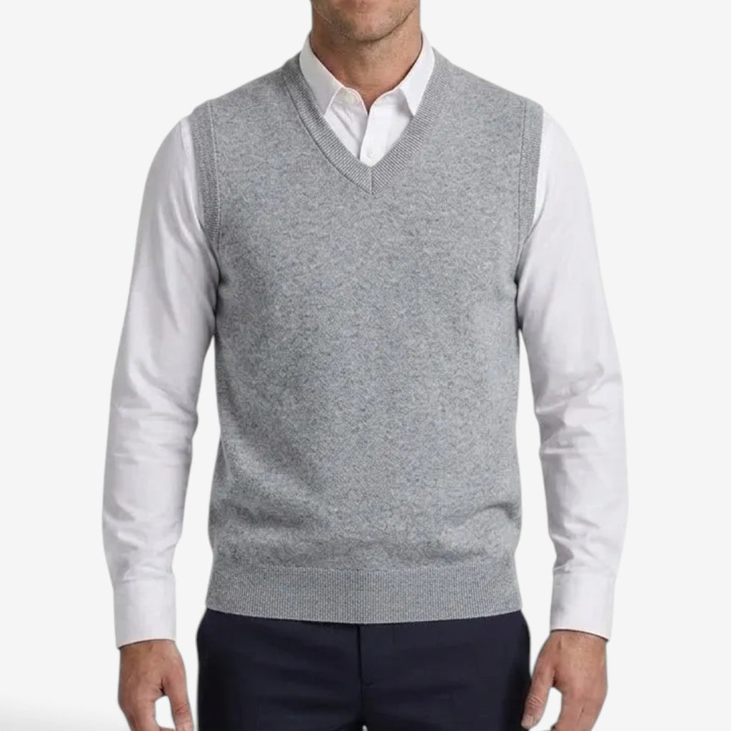 Jorvalore | Men's Warm Knit Slipover for Smart Casual Layering