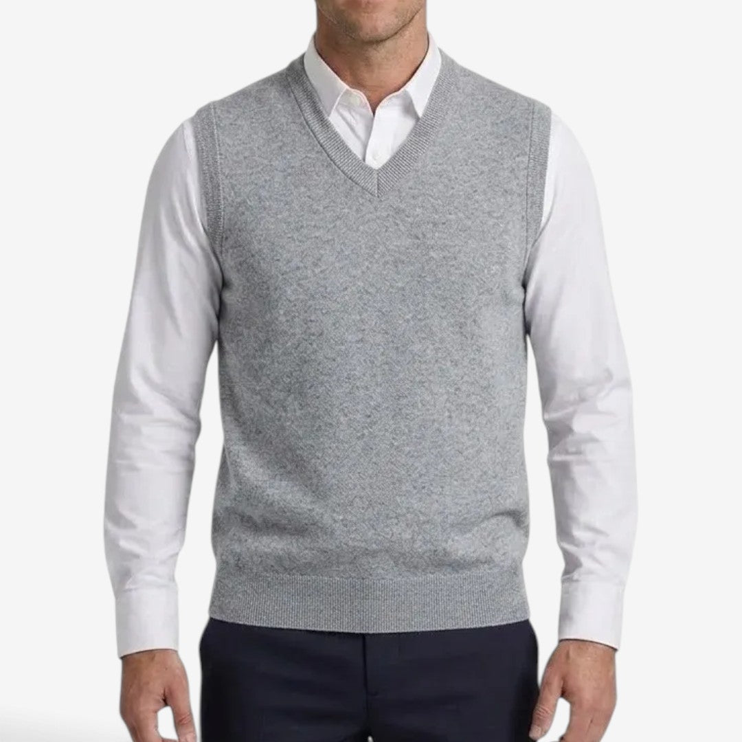 Jorvalore | Men's Warm Knit Slipover for Smart Casual Layering