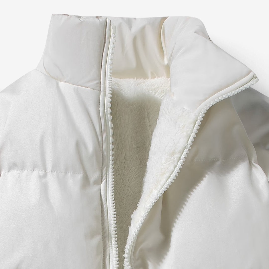 Jorvalore | Men's Winter Zip-Up Jacket Warm Stand Collar Streetwear