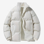 Jorvalore | Men's Winter Zip-Up Jacket Warm Stand Collar Streetwear
