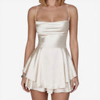 Jorvalore | Women’s Backless Mini Dress for Summer Parties