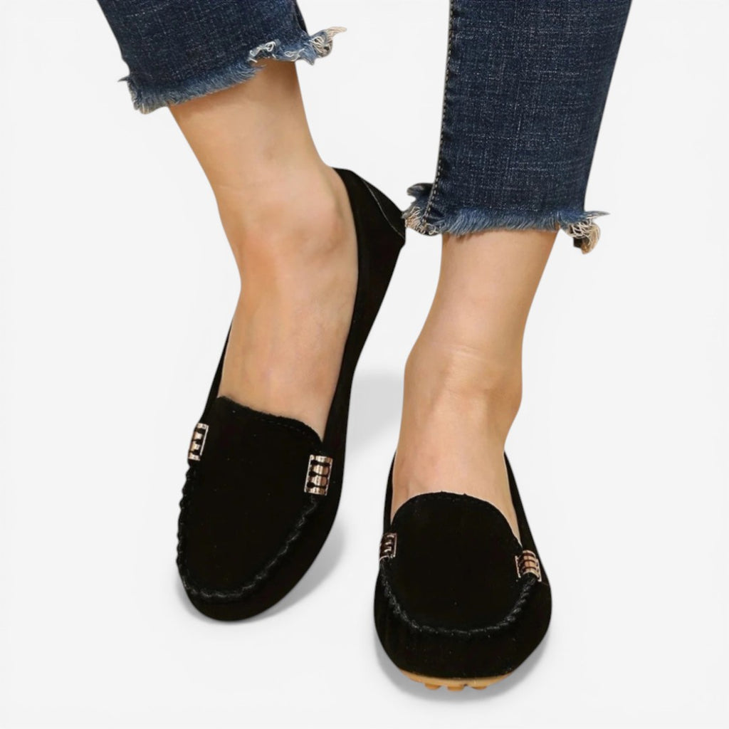 Jorvalore | Women’s Classic Slip-On Loafers Comfortable Work Flats