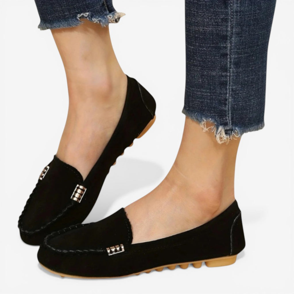 Jorvalore | Women’s Classic Slip-On Loafers Comfortable Work Flats
