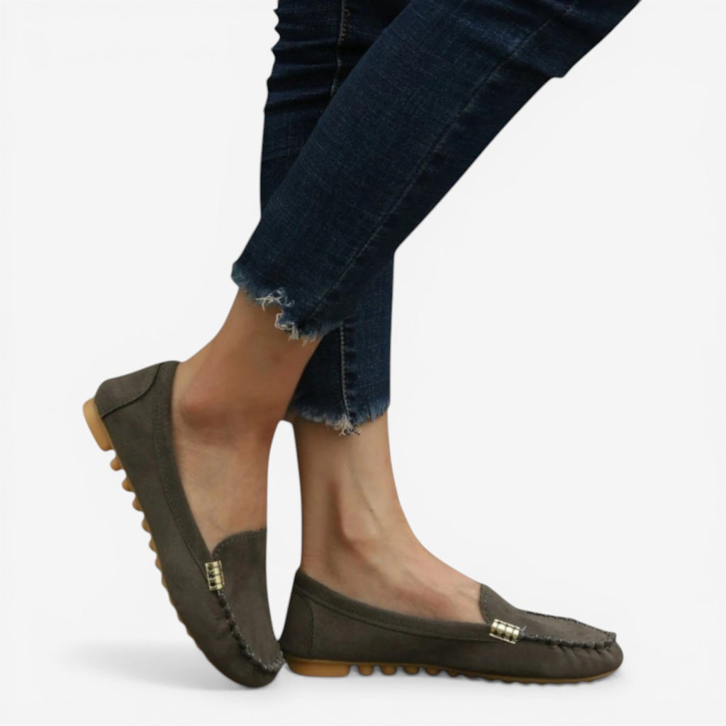Jorvalore | Women’s Classic Slip-On Loafers Comfortable Work Flats