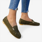 Jorvalore | Women’s Classic Slip-On Loafers Comfortable Work Flats