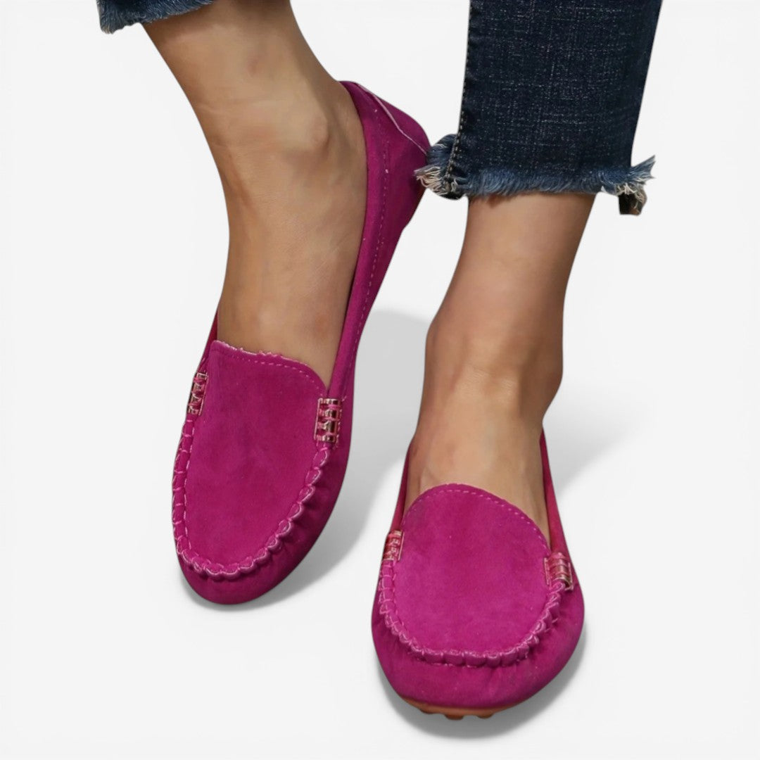 Jorvalore | Women’s Classic Slip-On Loafers Comfortable Work Flats