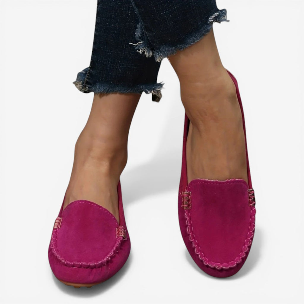 Jorvalore | Women’s Classic Slip-On Loafers Comfortable Work Flats