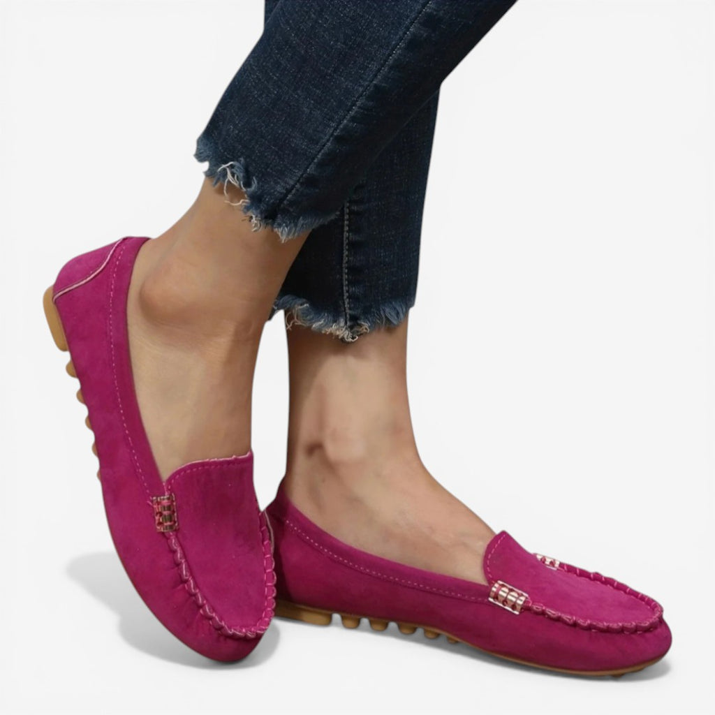 Jorvalore | Women’s Classic Slip-On Loafers Comfortable Work Flats