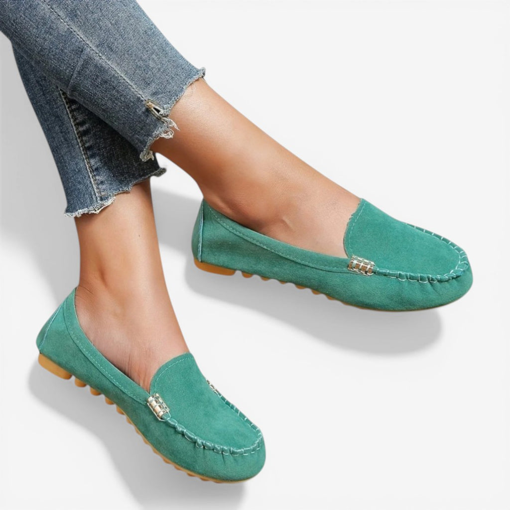 Jorvalore | Women’s Classic Slip-On Loafers Comfortable Work Flats