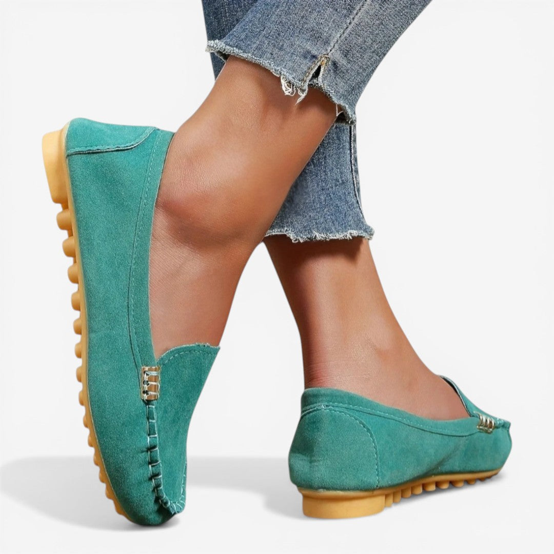 Jorvalore | Women’s Classic Slip-On Loafers Comfortable Work Flats