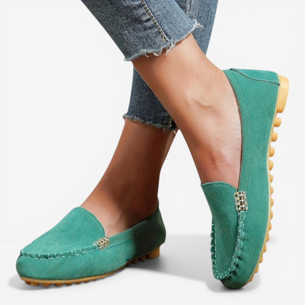 Jorvalore | Women’s Classic Slip-On Loafers Comfortable Work Flats