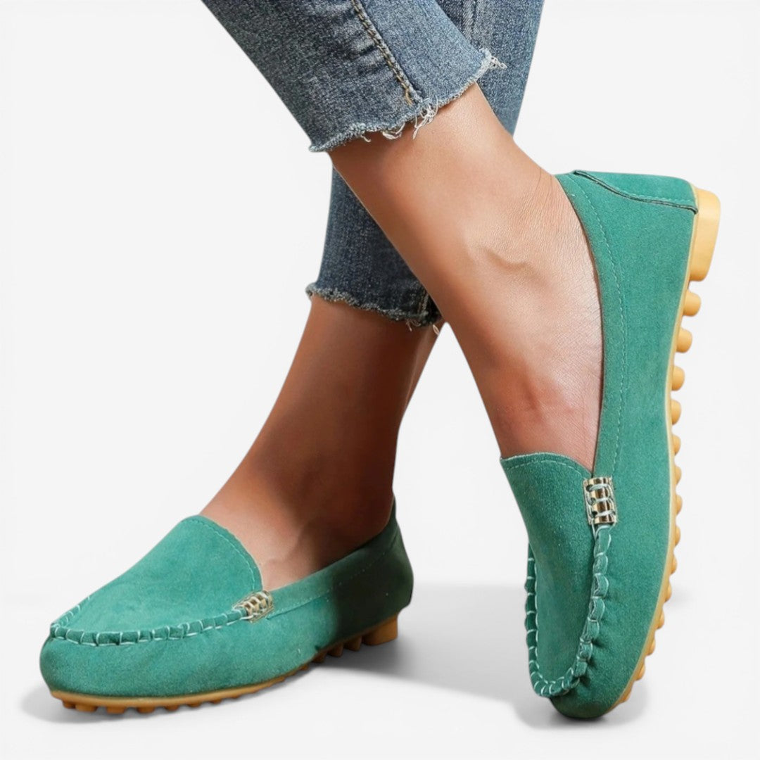 Jorvalore | Women’s Classic Slip-On Loafers Comfortable Work Flats