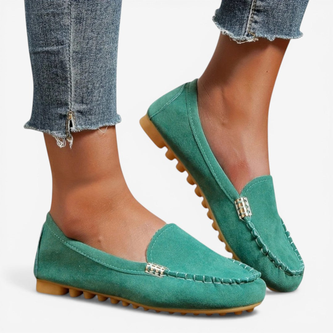 Jorvalore | Women’s Classic Slip-On Loafers Comfortable Work Flats