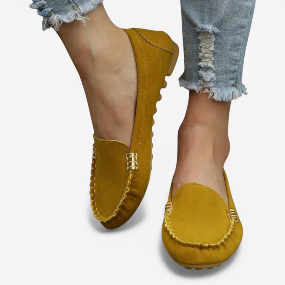 Jorvalore | Women’s Classic Slip-On Loafers Comfortable Work Flats