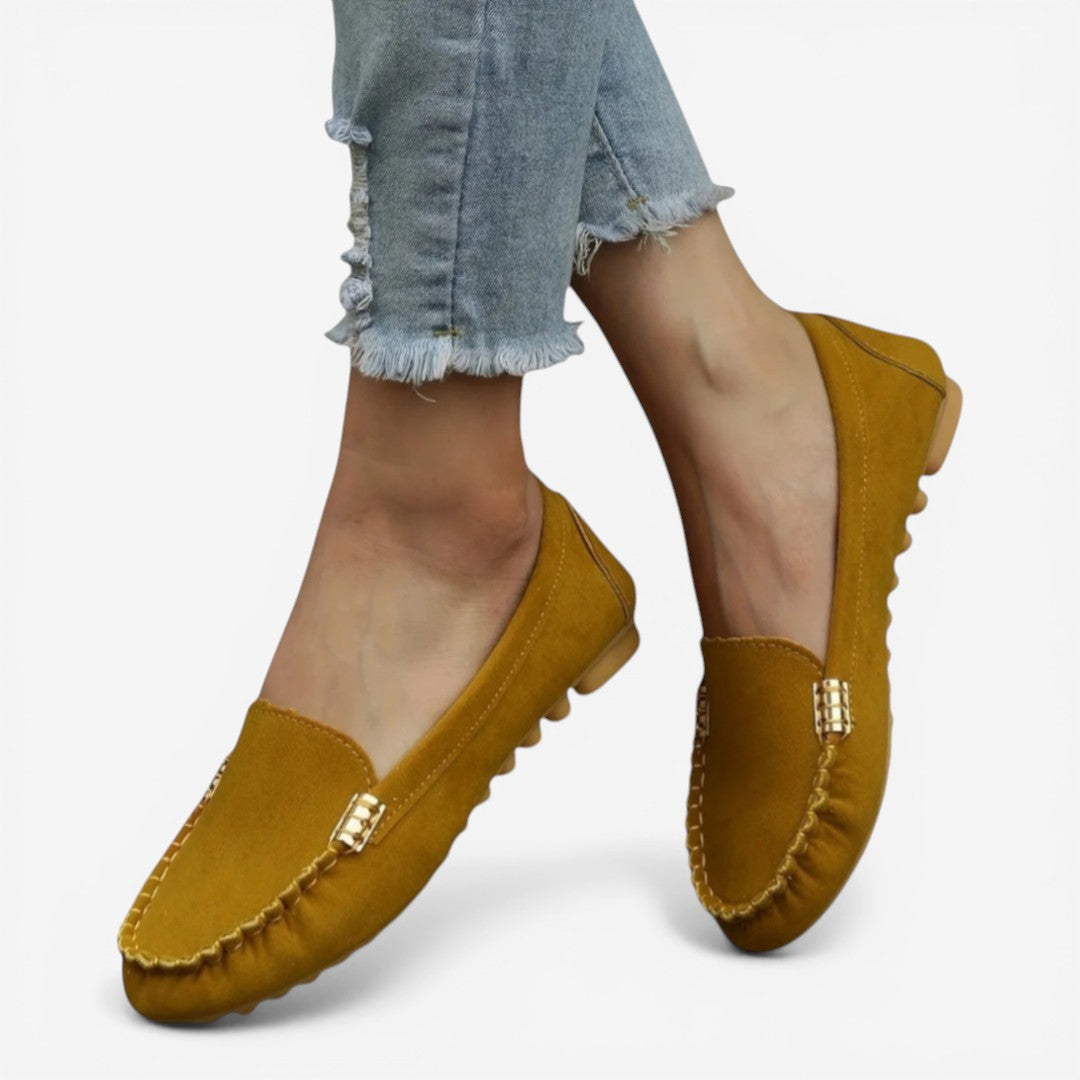 Jorvalore | Women’s Classic Slip-On Loafers Comfortable Work Flats