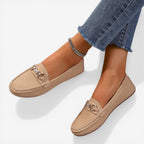 Jorvalore | Women’s Comfortable Leather Loafers Classic Flat Style
