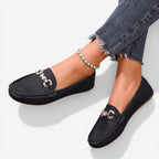 Jorvalore | Women’s Comfortable Leather Loafers Classic Flat Style