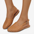 Jorvalore | Women's Comfortable Pointed Toe Sandals with Buckle Strap