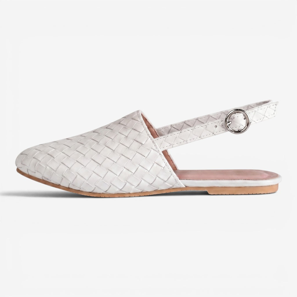 Jorvalore | Women's Comfortable Pointed Toe Sandals with Buckle Strap