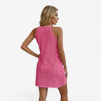 Jorvalore | Women’s Floral Halter Mini Dress for Summer Events