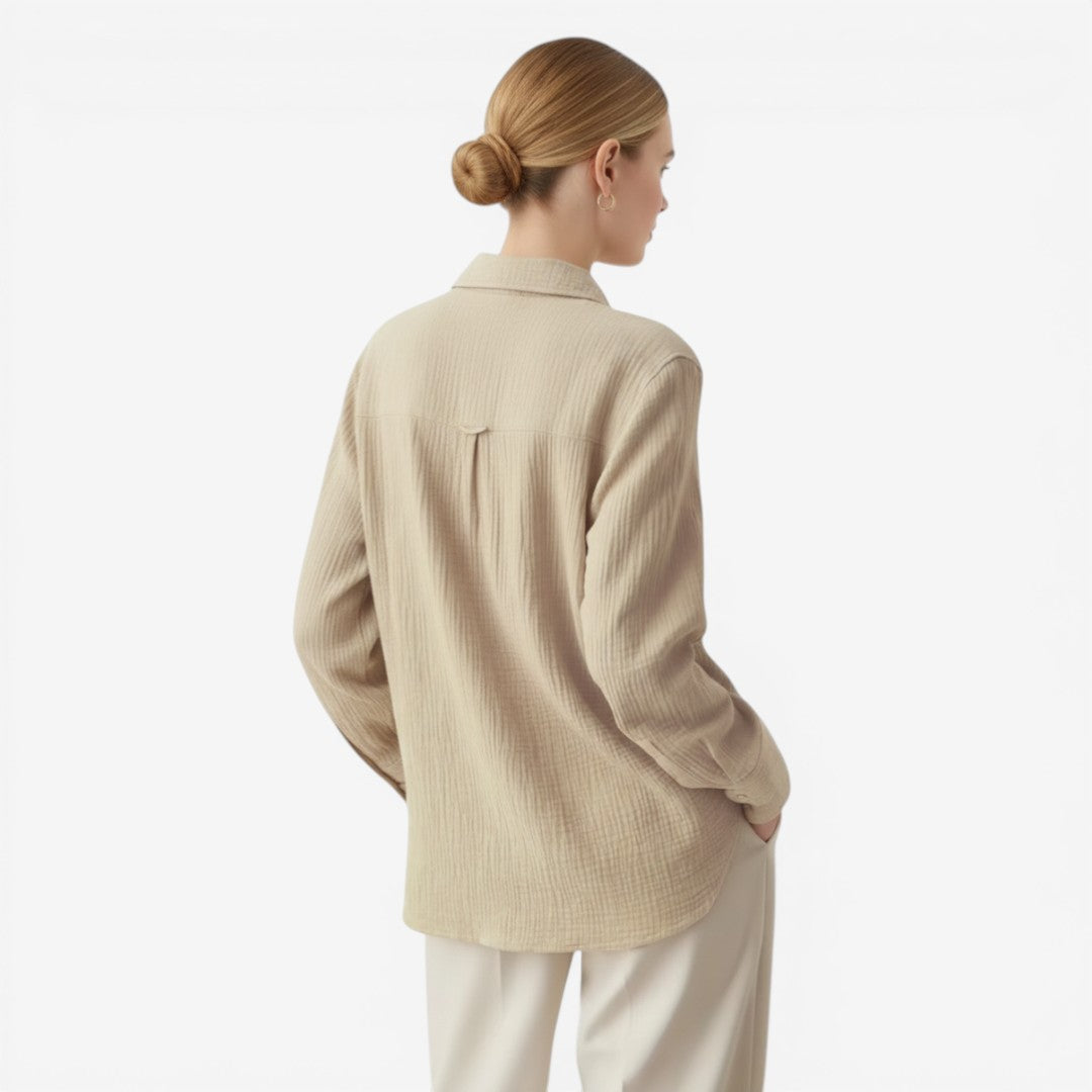 Jorvalore | Women’s Lightweight Cotton Blouse for Summer Comfort